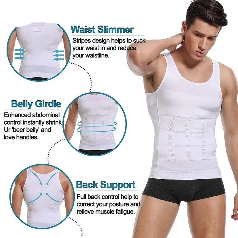 Compression Shirt Slimming Body Shaper