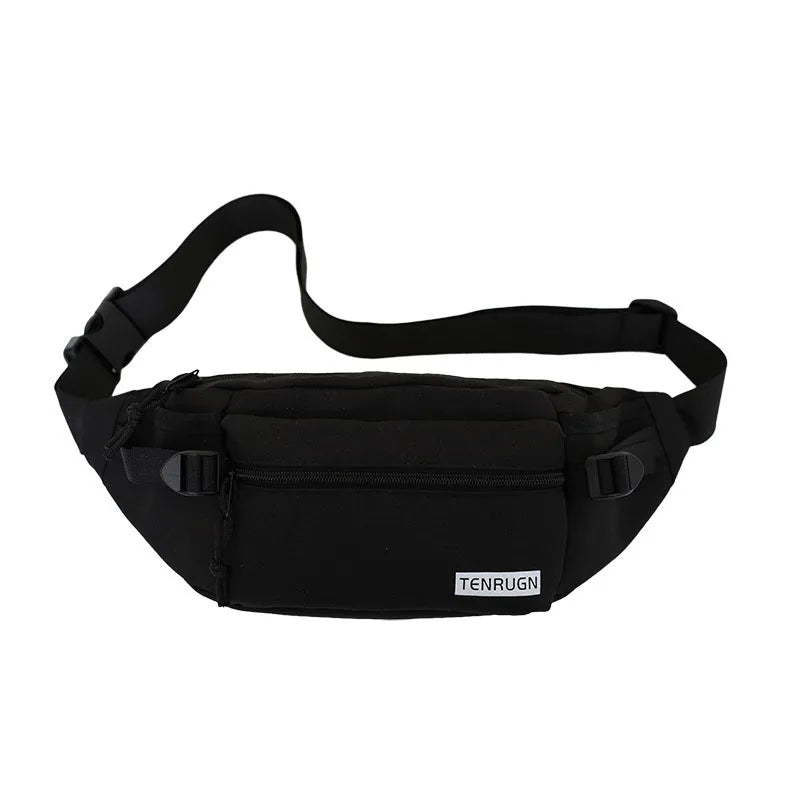 Women Men's Running Belt Bags Fashion Fanny Pack Female Banana Waist Bag Hip Purse Shoulder Crossbody Chest Bag bolso hombre