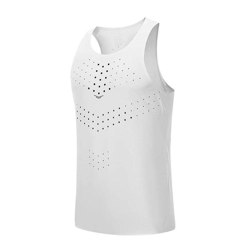 Men Tank Top Runnning Speed Singlet Fitness Shirt Women Sleeveless Vest Athlete Track Field Singlet Customization