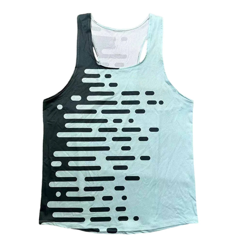 Israel Run Athletics Tank Top Runnning Speed Singlet Fitness Shirt Mens Clothing Guys Sleeveless Track Field Vest Customization