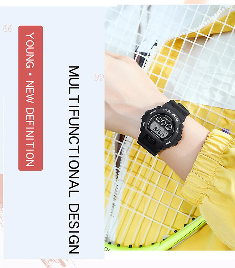 Waterproof sport military watches