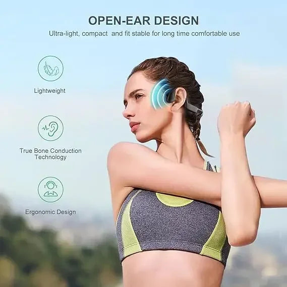 run for shokz openrun ear safe riding Bluetooth headset Bone conduction wireless headphones for openfit running anti drop sweat