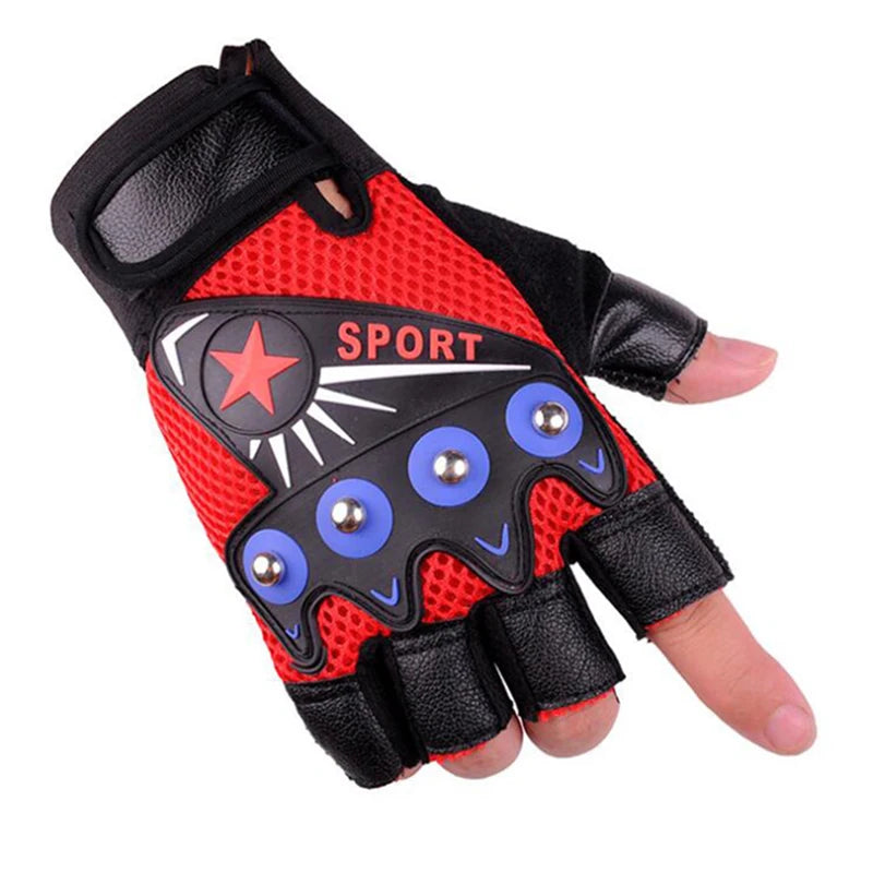 Cycling Gloves Half Finger Motorcycle Bicycle Breathable Anti-slip MTB Bike Fitness Sport Training Glove