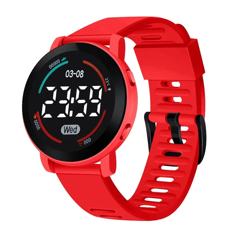 Waterproof sport LED watches