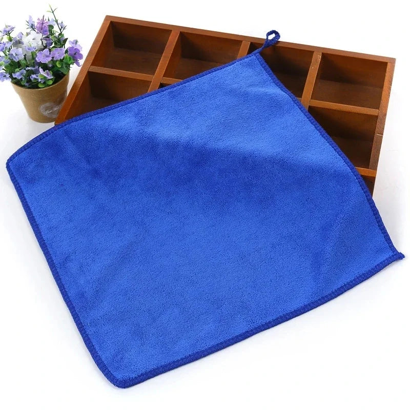 -20Pcs Household Cleaning Cloths Microfibre Car Wash Towel Drying Towel Car Beauty Polishing Cloth Home Cleaning Tools