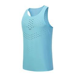 Men Tank Top Runnning Speed Singlet Fitness Shirt Women Sleeveless Vest Athlete Track Field Singlet Customization