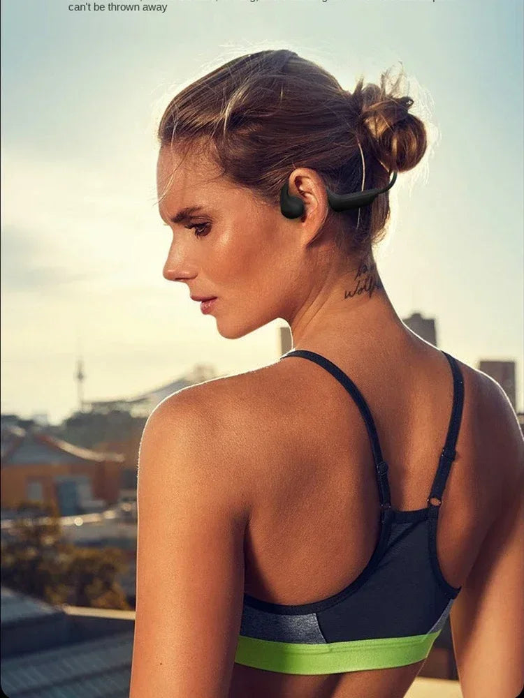 run for shokz openrun ear safe riding Bluetooth headset Bone conduction wireless headphones for openfit running anti drop sweat