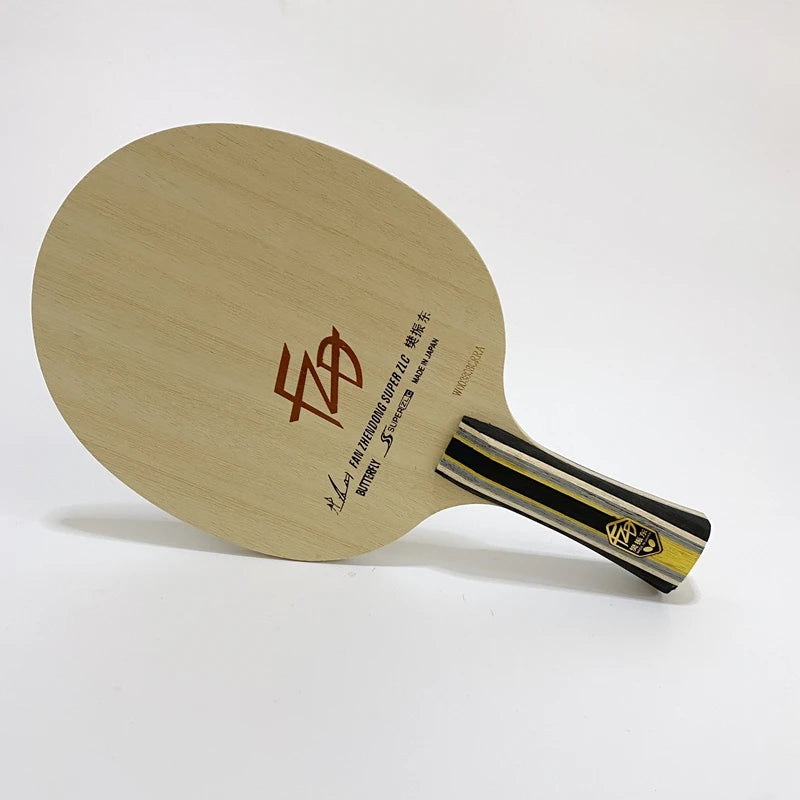 Super ZLC Table Tennis Blade, FZD SZLC Carbon Fiber, Table Tennis Racket, Offensive FL Grip Ping Pong Bat Paddle