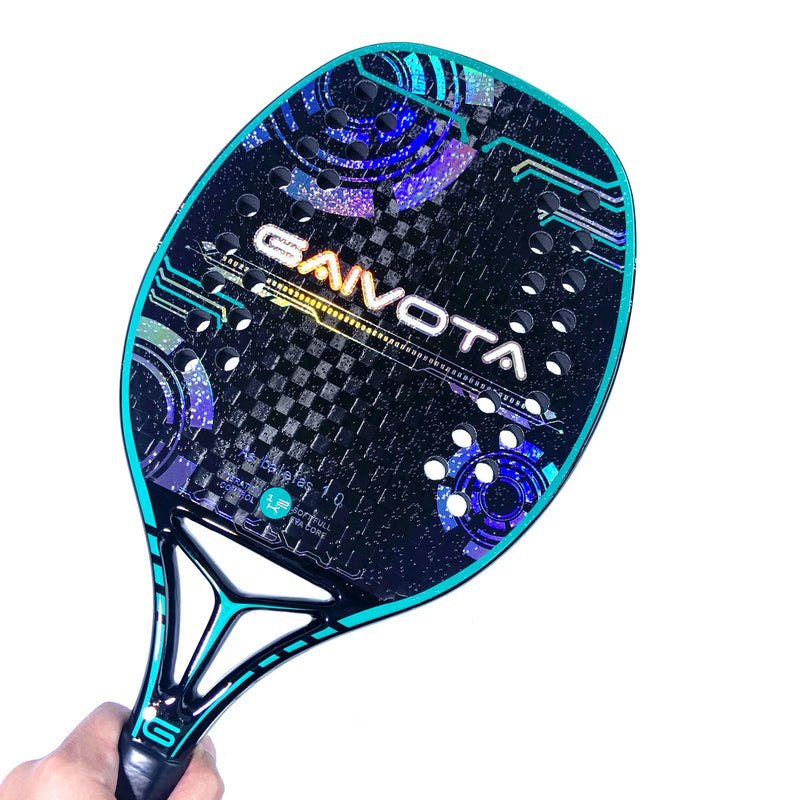 GAIVOTA beach Tennis racquet 12K rough surface+backpack