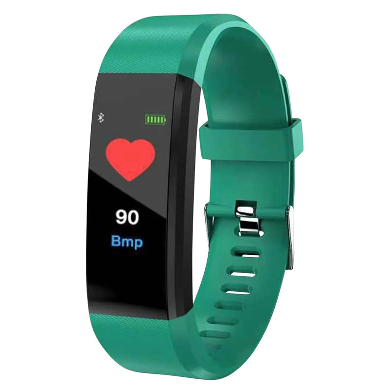 Waterproof Simple Smart Bracelet Sleep Detection Heart Rate Blood Pressure Blood Oxygen Sports Pedometer Watch For All People