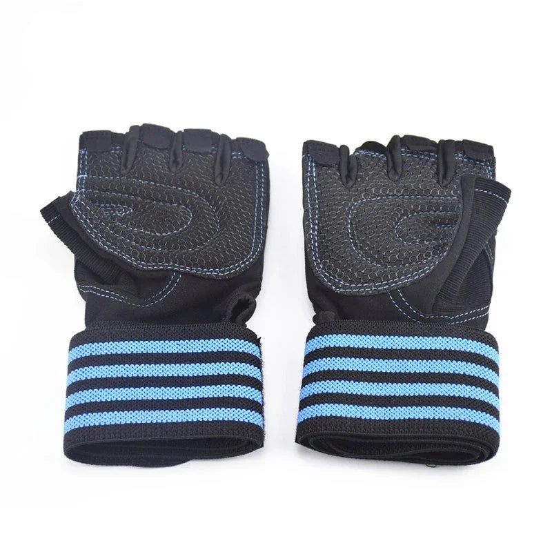 Weightlifting Gloves Men Women Workout Glove Barbell Gym Fitness Gloves with Wrist Support for Cossfit Training Exercise Protect