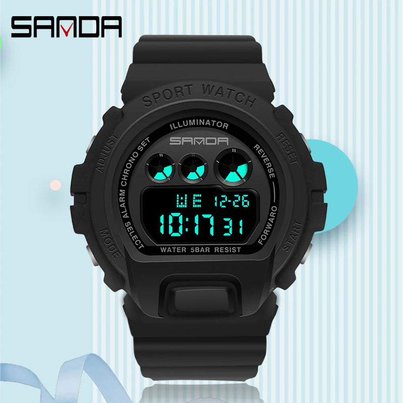 Waterproof sport military watches