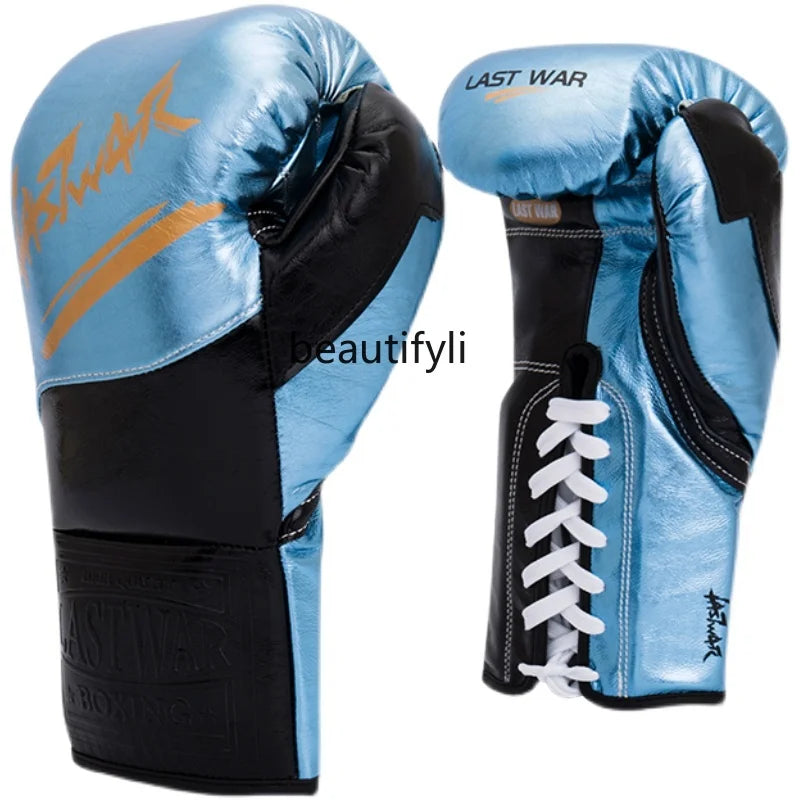 Leather Tether Boxing Gloves