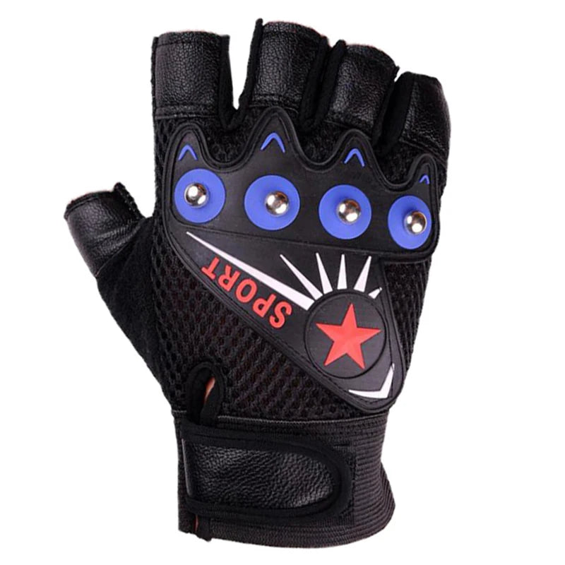 Cycling Gloves Half Finger Motorcycle Bicycle Breathable Anti-slip MTB Bike Fitness Sport Training Glove