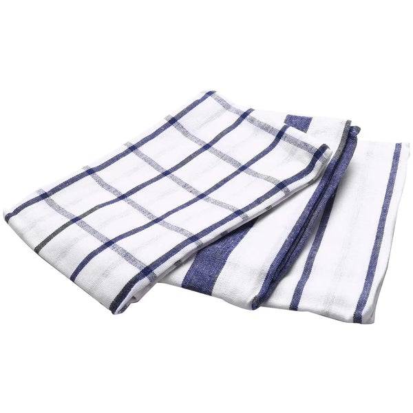 Blue White Striped Sport Towel