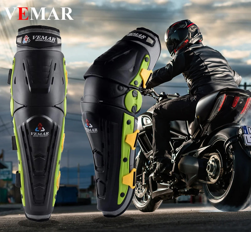 VEMAR Motorcycle Knee Protection Motocross Racing Knee Pads Protector Guards Skate Skiing Skating Knee Pads Protective Gears