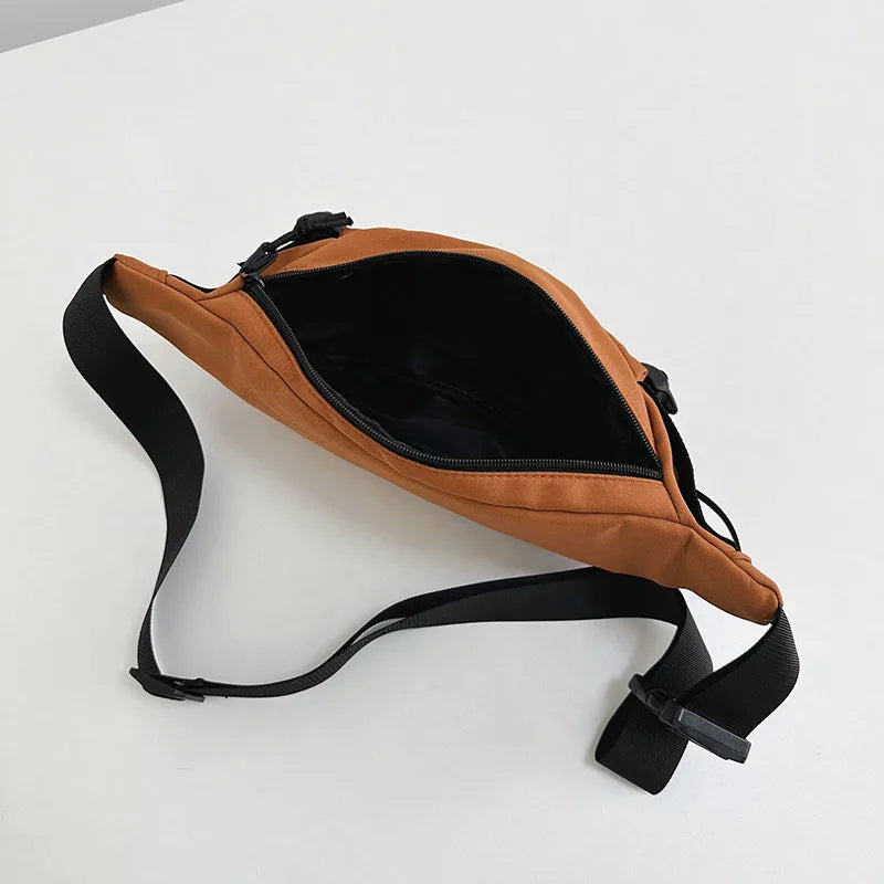 Women Men's Running Belt Bags Fashion Fanny Pack Female Banana Waist Bag Hip Purse Shoulder Crossbody Chest Bag bolso hombre