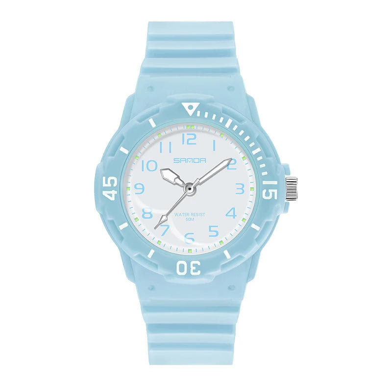 UTHAI Women Watch Sports Fashion Trend Outdoor Waterproof Creative Fresh Female High School Student Fashion Quartz Wristwatches