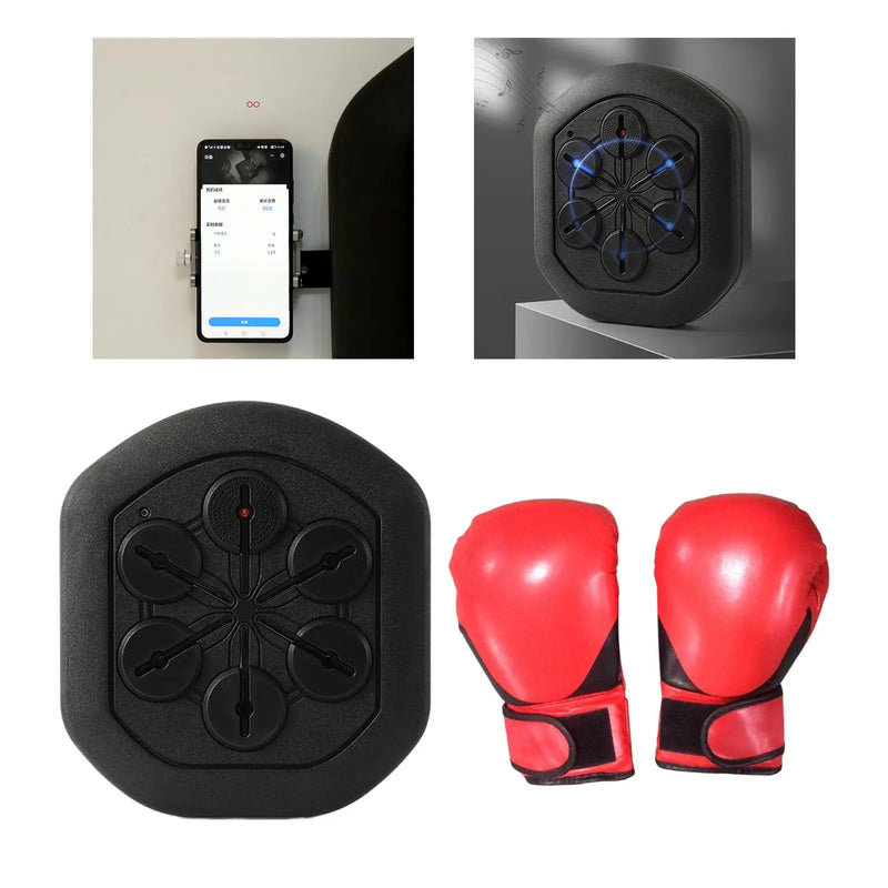 Training Target for Boxing Sports Agility Reaction Times Gyms Coaches single with Glove