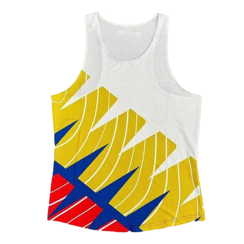 Running Vest Athletics Tank Top Runnning Speed Fitness Shirt Sleeveless Mens Clothing Athlete Track Field Singlet Customization