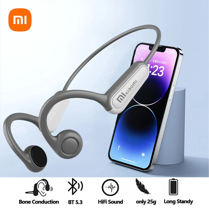 Xiaomi Ture Bone Conduction Earphone  Wireless Bluetooth Headphone Waterproof Sport Headset with Mic for Workout Running Driving