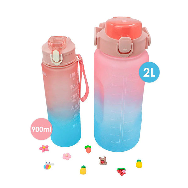 Kit 2 Bottles Water Gallon